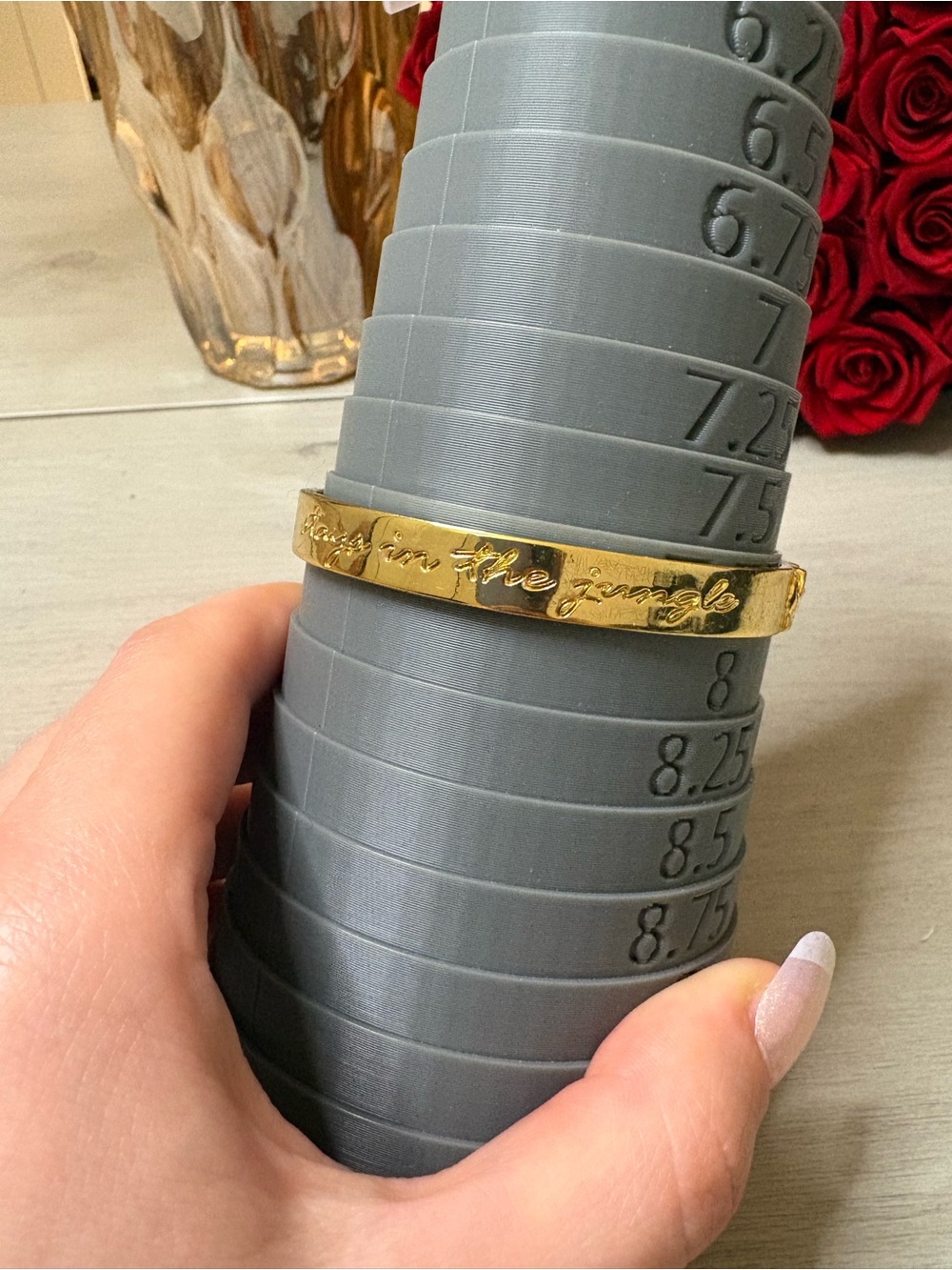 Lilly‎ Pulitzer Gold Script Cuff Bracelet